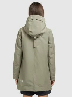 Khujo Overgangsfrakker Overgangsfrakke Artisa Kvinder Grå / Grøn -Khujo Salgsbutik 03116c1772e1d3f76f57b569642cef7c