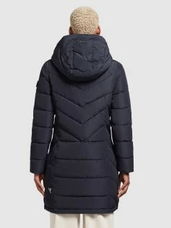 Khujo Korte Frakker Vinterfrakke Cups Kvinder Marin -Khujo Salgsbutik 03940de643635410aaa413c780909ac4