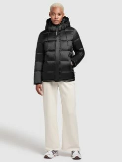 Khujo Vinterjakker Vinterjakke Evona Kvinder Sort -Khujo Salgsbutik 0653a08147568279693716c3743f4fd3