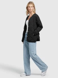 Khujo Overgangsjakker Overgangsjakke Yuna Kvinder Sort -Khujo Salgsbutik 06612cf063dbe7646581081477f9eae3