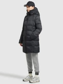 Khujo Vinterfrakker Vinterfrakke TUULA Kvinder Sort -Khujo Salgsbutik 06f1dbfecf1bd1835a25681f8447acde