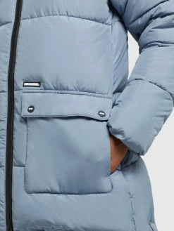 Khujo Overgangsjakker Overgangsjakke Pheobe Kvinder Lyseblå -Khujo Salgsbutik 0a61dca3254ad0d9510997fd2f739bcd