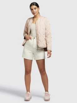 Khujo Overgangsjakker Overgangsjakke Alma Kvinder Lys Pink -Khujo Salgsbutik 0ad5d424ed4eca0da1b45f75422dc2dc