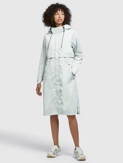 Khujo Overgangsfrakker Overgangsfrakke Jomana Kvinder Pastelblå -Khujo Salgsbutik 0f49859173baa19af1bc51a66e3dcf8c