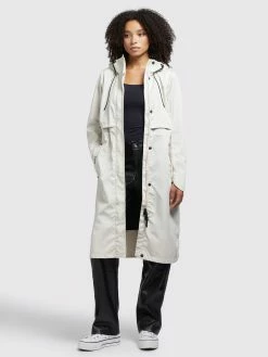 Khujo Overgangsfrakker Overgangsfrakke Jomana Kvinder Offwhite -Khujo Salgsbutik 0f8f320673ab9b2c81c0229b1a13fb27