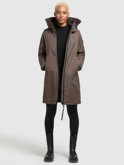 Khujo Overgangsfrakker Overgangsfrakke Lisad Kvinder Mokka -Khujo Salgsbutik 0fdd8139824c6fded2a79a54f9c8048d