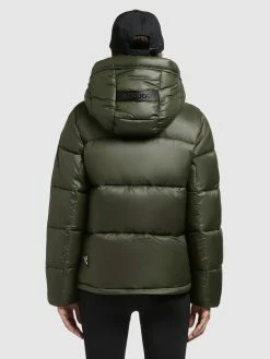 Khujo Vinterjakker Vinterjakke Valona Kvinder Mørkegrøn -Khujo Salgsbutik 125a9ebd09e2e7186854ce4ade673283