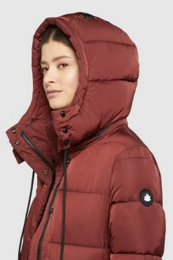 Khujo Vinterfrakker Vinterfrakke HAZELLE Kvinder Rustrød 14 Khujo Vinterfrakker Vinterfrakke HAZELLE Kvinder Rustrød -Khujo Salgsbutik 17fd68fed07b23dc019b15767fadc8eb