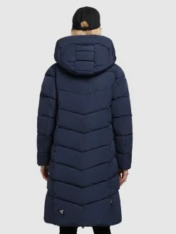 Khujo Overgangsfrakker Overgangsfrakke Klayd Kvinder Mørkeblå -Khujo Salgsbutik 18477ff816dbd6095c6210016cdeb49a