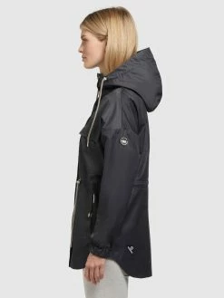 Khujo Overgangsjakker Overgangsjakke PRAYATA Kvinder Mørkegrå -Khujo Salgsbutik 1952723f4a794ab4a0f18afdd25975d5