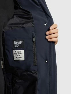 Khujo Overgangsfrakker Overgangsfrakke Namita Kvinder Navy -Khujo Salgsbutik 1e03f7916553bc535d8fc4c4b012399b