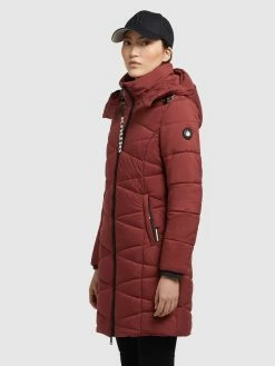 Khujo Overgangsfrakker Overgangsfrakke Fitt Light Kvinder Rustrød -Khujo Salgsbutik 1fbbf010b2c12ca775f6b16cac8bfffe