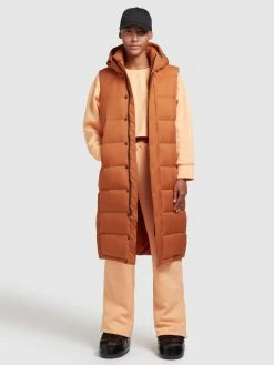 Khujo Veste Vest Magneta Kvinder Orange -Khujo Salgsbutik 20e4f05707c65c95e7a039bc86768f28