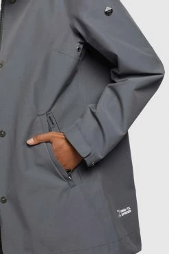 Khujo Overgangsfrakker Overgangsfrakke Artisa Kvinder Røggrå -Khujo Salgsbutik 2557c7bc68b17eb990f826e03a93a0af