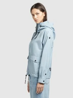 Khujo Overgangsjakker Overgangsjakke BLAIR Kvinder Lyseblå -Khujo Salgsbutik 2771203b441c9154439330e2a8e1bac3