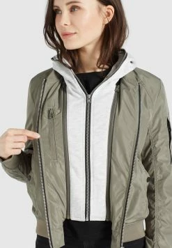 Khujo Vinterjakker Vinterjakke LARIFA Kvinder Khaki -Khujo Salgsbutik 2caf150c30d5af7b050c4dc2e86de6c9