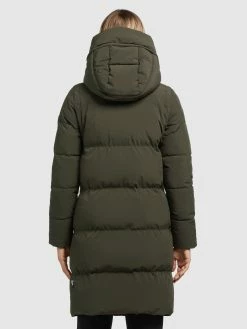 Khujo Overgangsfrakker Overgangsfrakke Namita Kvinder Mørkegrøn -Khujo Salgsbutik 2d8c74b919114b856b469294c11768d5