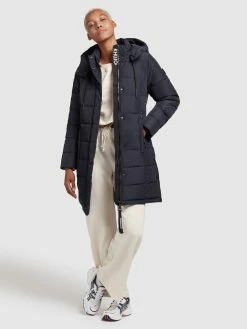 Khujo Korte Frakker Vinterfrakke Cups Kvinder Marin -Khujo Salgsbutik 2db0f3d2e7b5d2ff5b1b51371e23d7ba