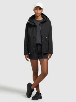 Khujo Overgangsjakker Overgangsjakke FRIPS Kvinder Sort -Khujo Salgsbutik 2e2cc7975994fd285f0516766a2a99f8