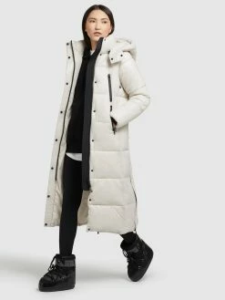 Khujo Vinterfrakker Vinterfrakke Melona Kvinder Perlehvid -Khujo Salgsbutik 2fcb37316f9ecb20acce3fa268f49e19