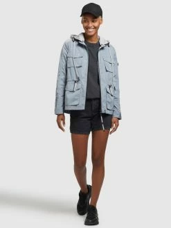 Khujo Overgangsjakker Overgangsjakke FLAMES Kvinder Lyseblå -Khujo Salgsbutik 308e8067b8252825da4dd455dece3189