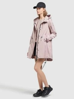 Khujo Parka Overgangsparka DAYES Kvinder Pink -Khujo Salgsbutik 30dfa73e220b86515332a4fcfcf060a1