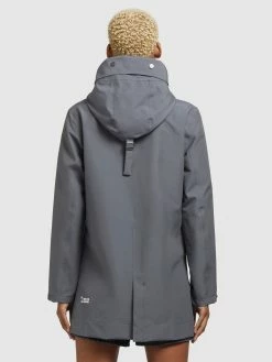 Khujo Overgangsfrakker Overgangsfrakke Artisa Kvinder Røggrå -Khujo Salgsbutik 3534e3b499e4e210755014a9ea4c91d2