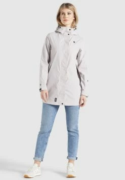 Khujo Korte Frakker Overgangsfrakke Elmyra2 Kvinder Lysegrå -Khujo Salgsbutik 3629cd4b85d042f5d18ba6729c1a60a7