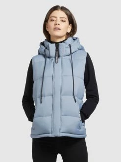 Khujo Veste Vest Eden Kvinder Lyseblå -Khujo Salgsbutik 3a6a1be2e02817600c3b8a2e1ba9e430