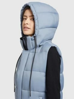 Khujo Veste Vest Eden Kvinder Lyseblå -Khujo Salgsbutik 3b399bb52555572214a9990a6c059b67