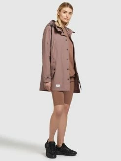 Khujo Overgangsjakker Overgangsjakke Kvinder Brun -Khujo Salgsbutik 453b81bf070279b671051bee28663bb2