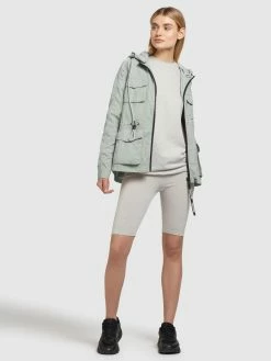 Khujo Overgangsjakker Overgangsjakke FLAMES Kvinder Pastelgrøn -Khujo Salgsbutik 4768b0e78b94a3e81b00bb6ad59a7b94