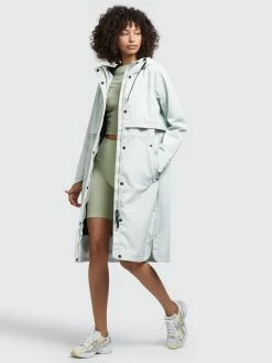 Khujo Overgangsfrakker Overgangsfrakke Jomana Kvinder Pastelblå -Khujo Salgsbutik 48b76e74fbad9155a1fab286240c5e4f