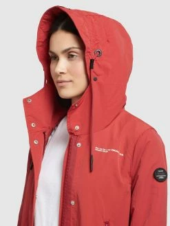 Khujo Overgangsjakker Overgangsjakke ADDA Kvinder Rød -Khujo Salgsbutik 48c3f1c0b9e0ae1e7412e24260ade67c