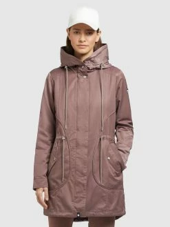 Khujo Parka Overgangsparka ONDA2 Kvinder Brun -Khujo Salgsbutik 4943bdc664b60a2522b31eeef30ea483