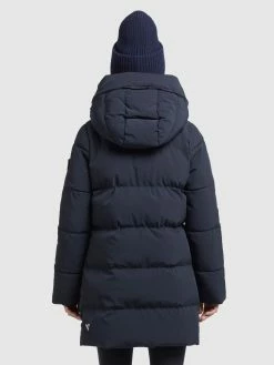 Khujo Korte Frakker Vinterfrakke Wente Kvinder Mørkeblå -Khujo Salgsbutik 4c9a673a85ecd7f4c0c0d42ece14b9a6