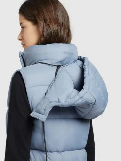 Khujo Veste Vest Eden Kvinder Lyseblå -Khujo Salgsbutik 4d4f133dc85354adb67f09cde604279b
