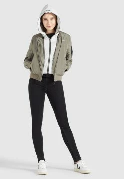 Khujo Vinterjakker Vinterjakke LARIFA Kvinder Khaki -Khujo Salgsbutik 54ce2895f5f2b5ffc30f43c77204c30e