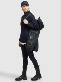 Khujo Vinterjakker Vinterjakke Kanda 2 Kvinder Navy -Khujo Salgsbutik 55a475e1e96ee4238b47e525c5d73734