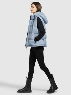 Khujo Veste Vest Eden Kvinder Lyseblå -Khujo Salgsbutik 5ab921c5a9167404599baf392faf9497