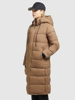 Khujo Vinterfrakker Vinterfrakke Julina Kvinder Lysebrun -Khujo Salgsbutik 5dd37045608520a65ca943c7ceaa5f99