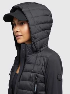 Khujo Overgangsjakker Overgangsjakke Dalis Matt Kvinder Sort -Khujo Salgsbutik 5df6cffc63b81bc1c7fc292d393977fd