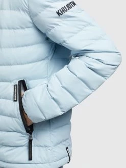 Khujo Overgangsjakker Overgangsjakke LOVINA4 MATT Kvinder Lyseblå -Khujo Salgsbutik 6057b8652b9fa0c6e4c654899ea23004