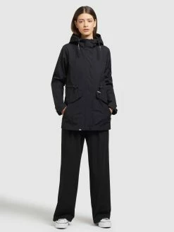 Khujo Parka Overgangsparka FELINA Kvinder Sort -Khujo Salgsbutik 610e2e992561a0951787e7ef0195c1bb