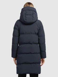 Khujo Overgangsfrakker Overgangsfrakke Namita Kvinder Navy -Khujo Salgsbutik 675d7065bcd404c176f5b9aa04309a50