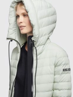 Khujo Overgangsjakker Overgangsjakke LOVINA4 Kvinder Grøn -Khujo Salgsbutik 686e4f989ac67e7c82d8107053b51639
