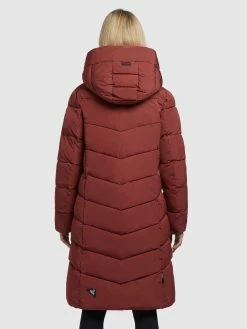 Khujo Overgangsfrakker Overgangsfrakke Klayd Kvinder Mørkerød -Khujo Salgsbutik 6baee76422877b259679b771bf53336b