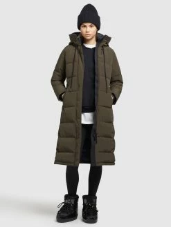 Khujo Vinterfrakker Vinterfrakke Rugg Kvinder Oliven -Khujo Salgsbutik 6fd9ef1b5c1b23ba6a1a514526228705