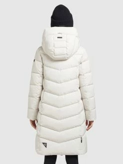 Khujo Overgangsfrakker Overgangsfrakke Klayd Kvinder Offwhite -Khujo Salgsbutik 7541ea870882a81b0b45971376e8f997