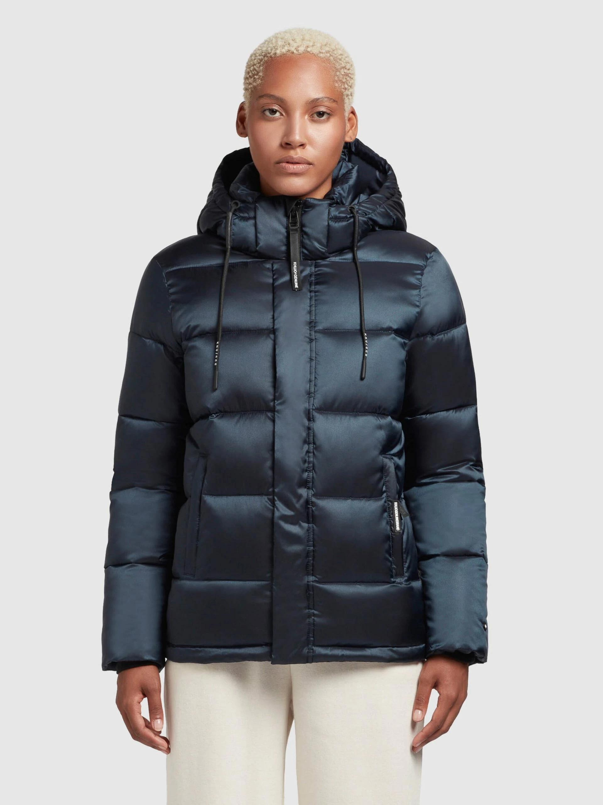 Khujo Vinterjakker Vinterjakke Evona Kvinder Natblå 2 Khujo Vinterjakker Vinterjakke Evona Kvinder Natblå - Image 2